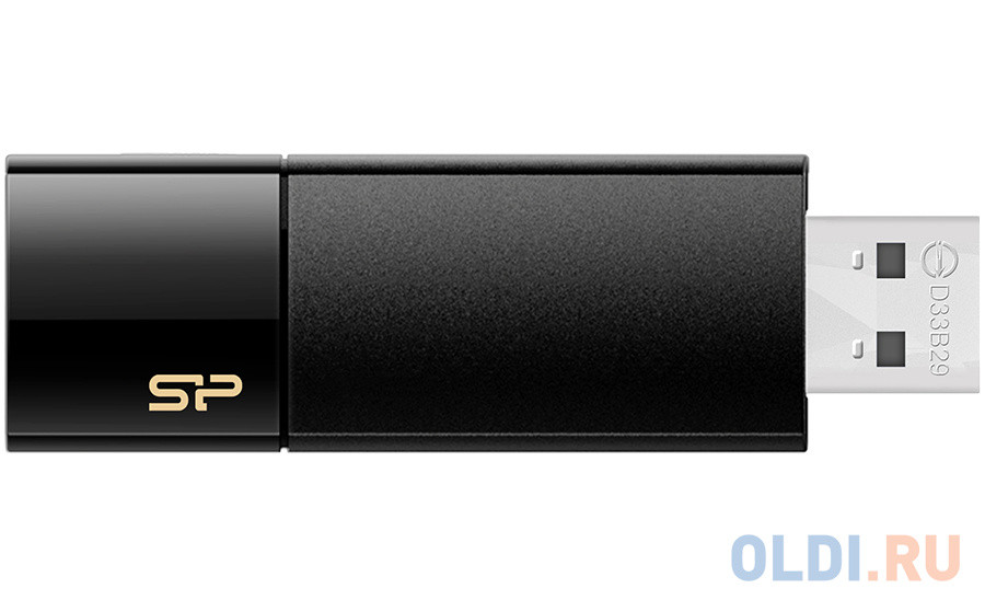 Внешний накопитель 64GB USB Drive &lt;USB 3.0 Silicon Power Blaze B05 Black (SP064GBUF3B05V1K)