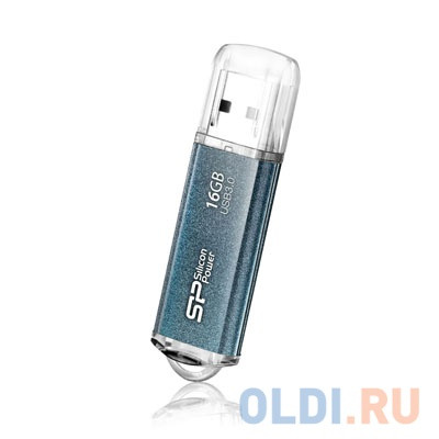 Внешний накопитель 16GB USB Drive &lt;USB 3.0 Silicon Power Marvel M01 Blue (SP016GBUF3M01V1B)