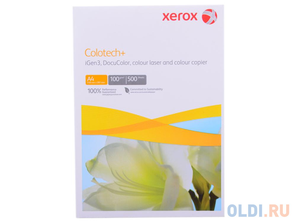 Бумага Xerox Colotech+ 100 гр/кв.м., A4 003R98842
