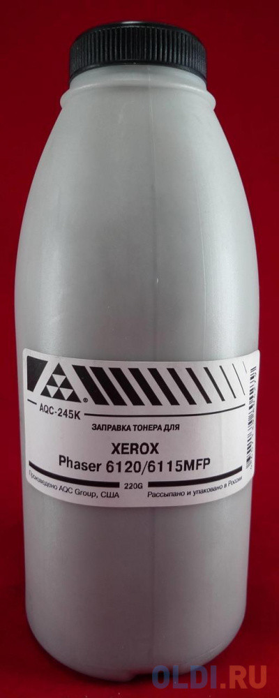 Тонер XEROX Phaser 6120/6115MFP Black (фл. 220г) AQC-США фас.Россия