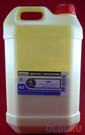 Тонер для картриджей Universal Yellow химический Q6002A//CB542A/CE312A/CC532A/CE322A (кан. 1кг) B&amp;W Premium фас.Россия