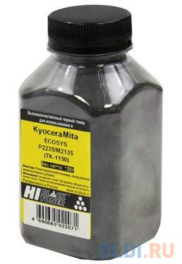 Hi-Black Тонер TK-1150 для Kyocera ECOSYS P2235/M2135 Bk, 120 г, банка