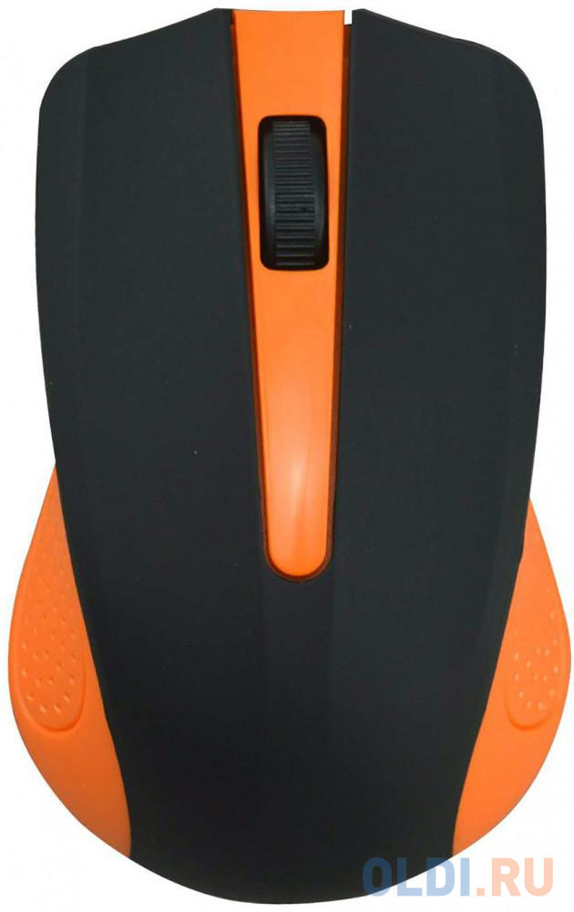 Мышь проводная Exegate SH-9030BO чёрный оранжевый USB