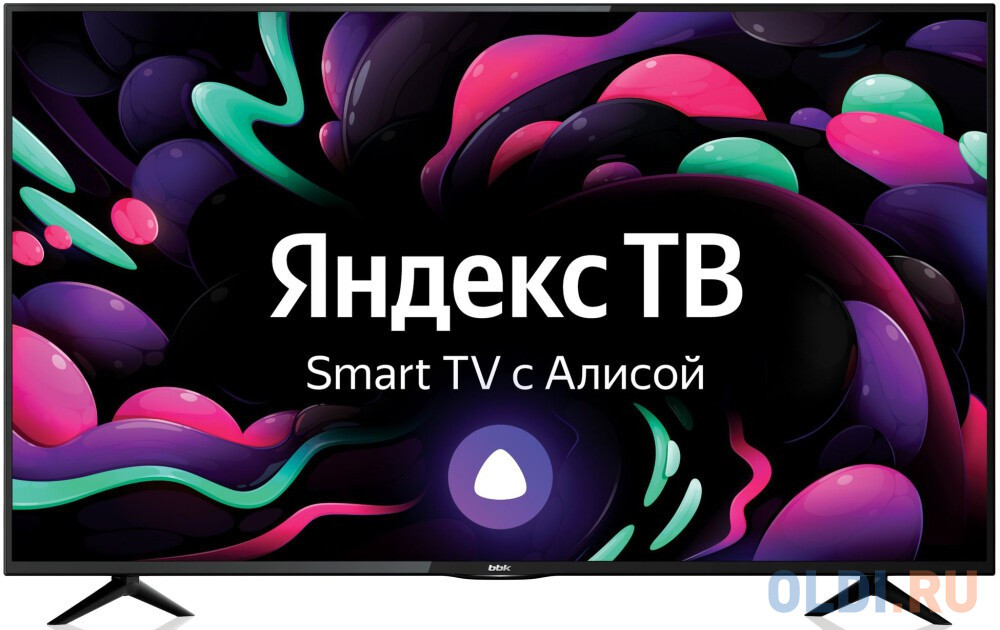 Телевизор LED BBK 50&quot; 50LEX-8287/UTS2C Яндекс.ТВ черный 4K Ultra HD 60Hz DVB-T2 DVB-C DVB-S2 USB WiFi Smart TV (RUS)