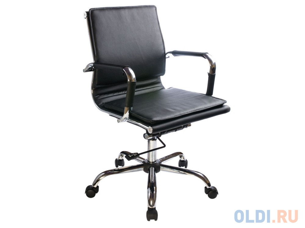 Кресло Buro CH-993-Low/Black низкая спинка искусственная кожа черный