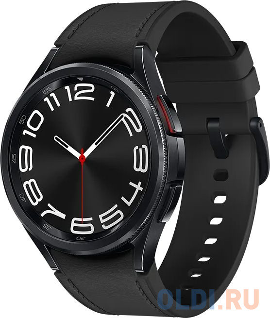 Смарт-часы Samsung Galaxy Watch6 Classic 43мм,  1.3&quot;,  черный / черный [sm-r950nzkacis]