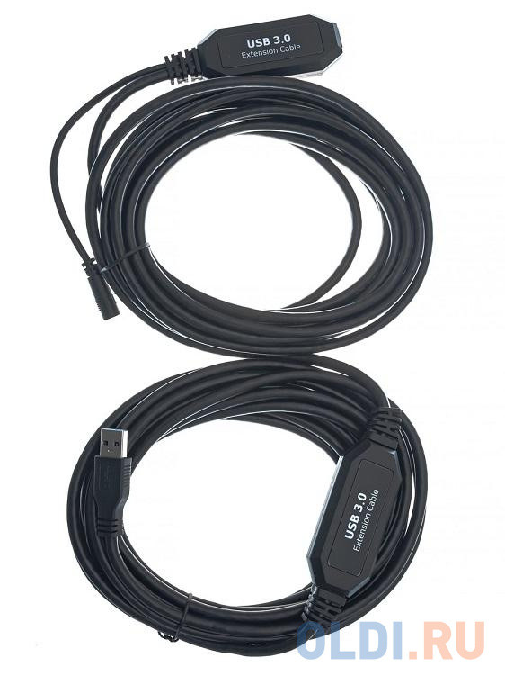 Кабель-адаптер USB3.0-repeater, удлинительный активный &lt;Am--&gt;Af&gt; 10м VCOM &lt;CU827&gt;
