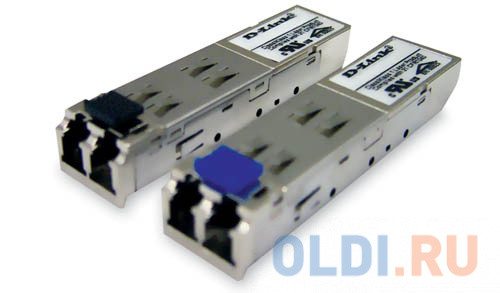 Модуль D-Link DEM-312GT2  Модуль Mini GBIC с 1 портом 1000Base-SX+ для многомодового оптического кабеля, питание 3,3В (до 2 км)
