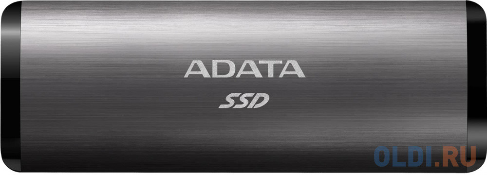 Внешний SSD диск 1.8&quot; 512 Gb USB 3.2 A-Data SE760 Titan-Gray титановый серый
