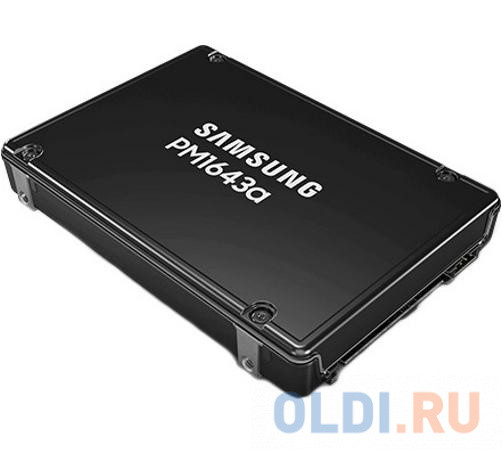 Samsung Enterprise SSD, 2.5&quot;(SFF), PM1643a, 15.360GB, SAS, 12Gb/s, R2100/W1800Mb/s, IOPS(R4K) 400K/65K, MTBF 2M, 1 DWPD, OEM, 5 years (analog MZI