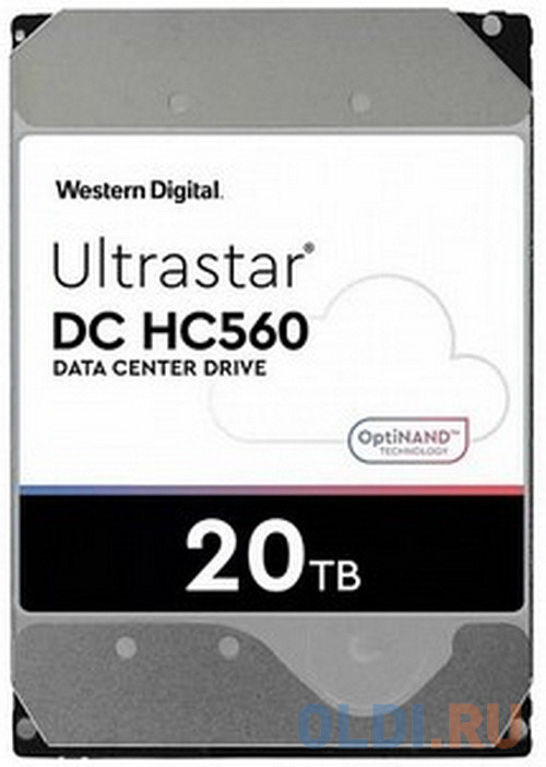 Жёсткий диск 3.5&quot; 20 Тб 7200rpm 512 Western Digital HC560 SATA III