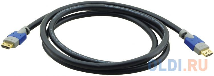 Кабель HDMI 0.9м Kramer C-HM/HM/PRO-3 круглый черный