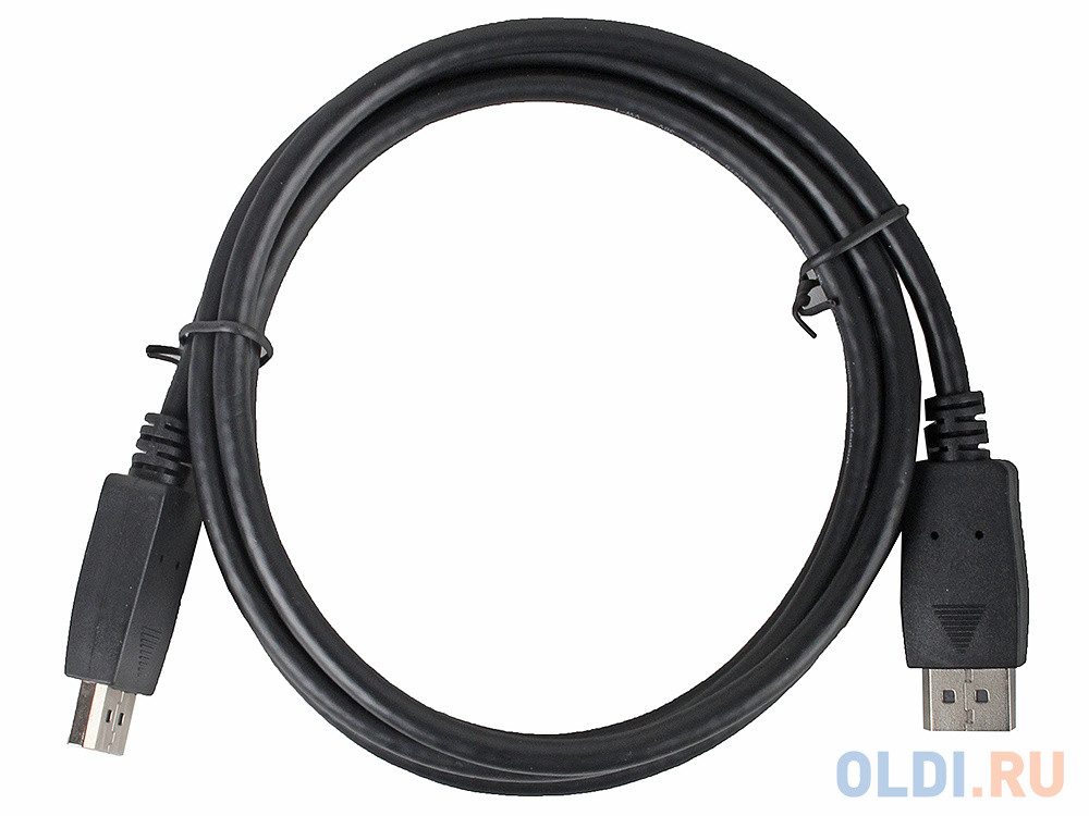 Кабель DisplayPort 1.8м Gembird CC-DP-6 круглый черный