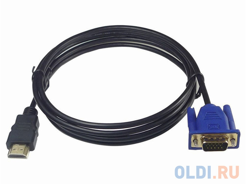 Кабель-переходник HDMI -- VGA_M/M 1,8м Telecom &lt;TA670-1.8M