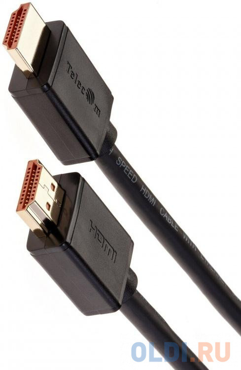 Кабель HDMI-19M --- HDMI-19M ver 2.0+3D/Ethernet ,3m, 2 фильтраTelecom &lt;TCG215F-3M&gt;