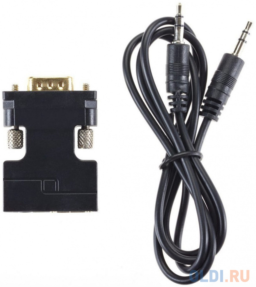 Переходник HDMI(F) --&gt; VGA(M)+audio,1080*60Hz, VCOM &lt;CA336A&gt;