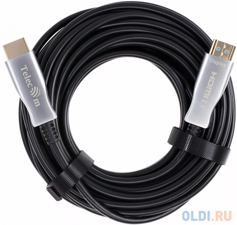 Активный оптический кабель HDMI 19M/M,ver. 2.0, 4K@60 Hz 10m Telecom &lt;TCG2020-10M&gt;