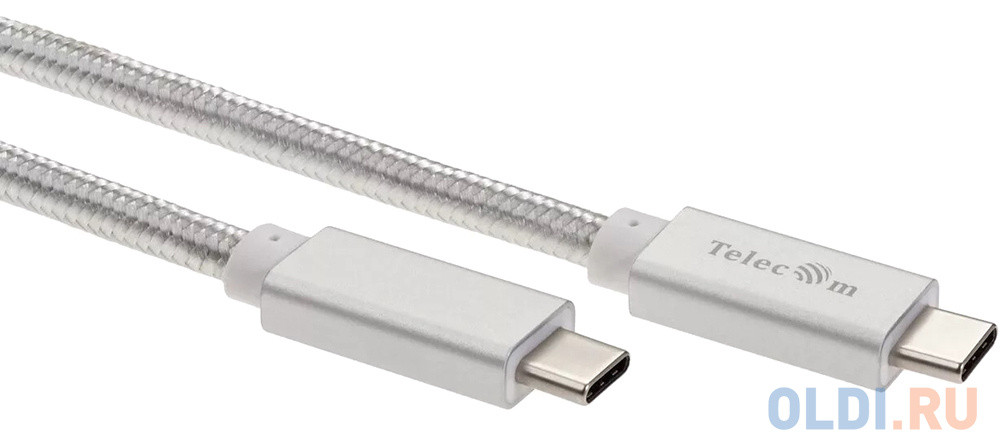 Кабель USB 3.1 Type Cm -- Cm  IC 5А 20Gbs длина 2M, Telecom &lt;TC420S-2M&gt; черный