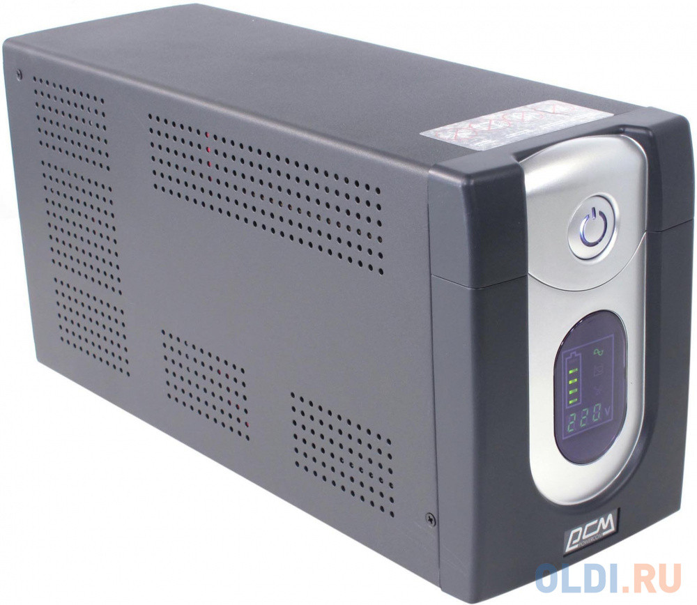 ИБП Powercom IMD-1200AP Imperial 1200VA/720W Display,USB,AVR,RJ11,RJ45 (4+2 IEC)