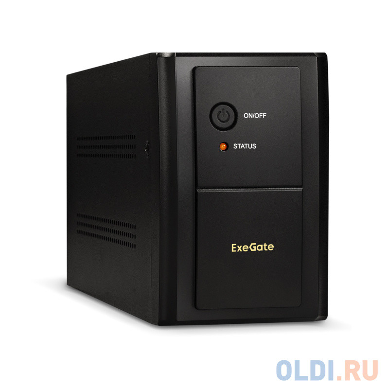 Exegate EP285513RUS ИБП ExeGate SpecialPro UNB-2000.LED.AVR.C13.RJ.USB &lt;2000VA/1200W, LED, AVR, 6*IEC-C13, RJ45/11, USB, Black&gt;