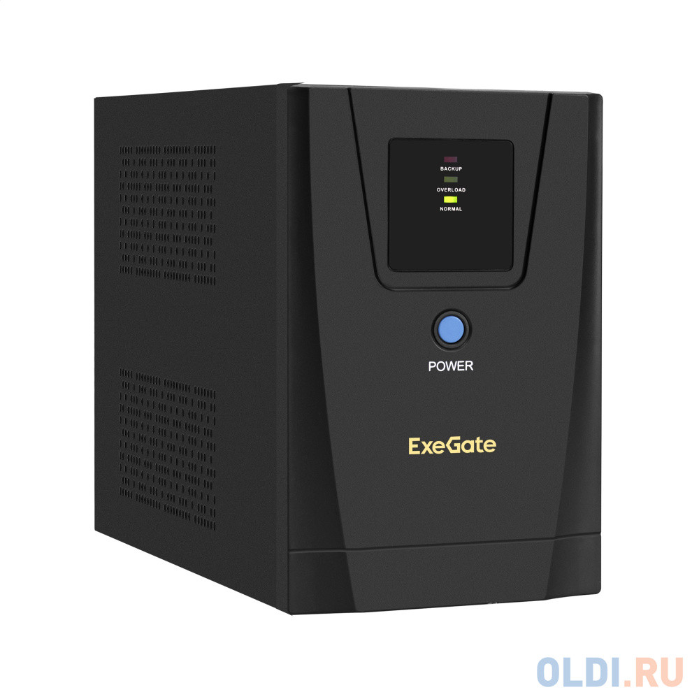 Exegate EP285496RUS ИБП ExeGate SpecialPro UNB-1500.LED.AVR.C13.RJ.USB &lt;1500VA/950W, LED, AVR, 6*IEC-C13, RJ45/11, USB, Black&gt;