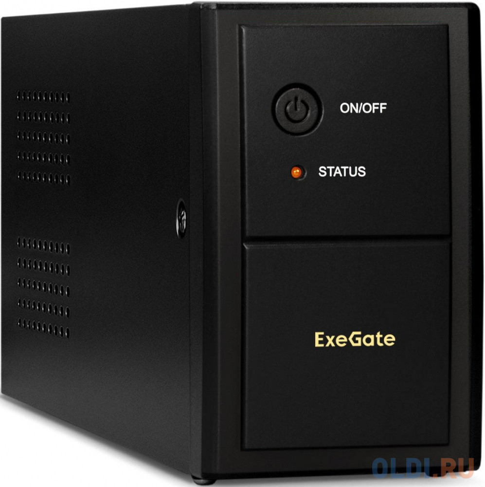 Exegate EP285597RUS ИБП ExeGate SpecialPro UNB-650.LED.AVR.EURO.RJ.USB &lt;650VA/360W, LED, AVR, 2 евророзетки, RJ45/11, USB, Black&gt;
