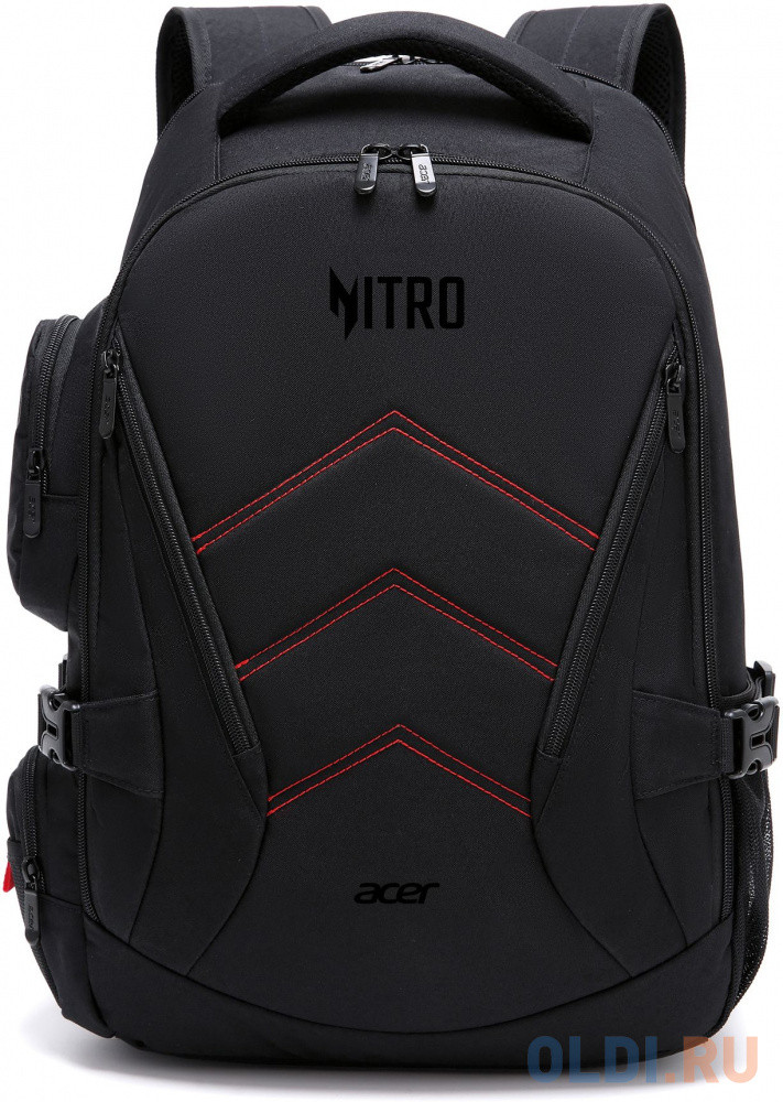 Рюкзак для ноутбука 15.6&quot; Acer Nitro OBG313 черный/красный полиэстер (ZL.BAGEE.00G)
