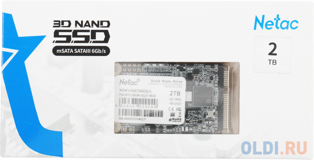 SSD накопитель Netac N5M Series 2 Tb SATA-III