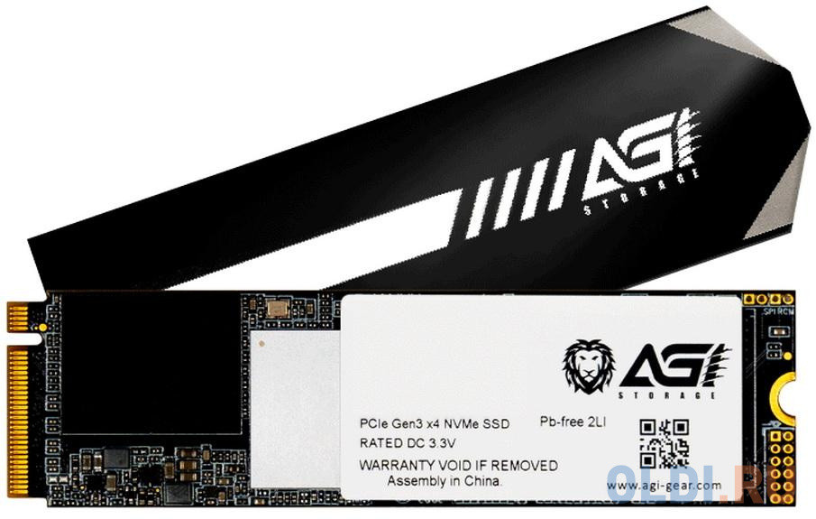 SSD накопитель AGI AI218 512 Gb PCI-E 3.0 x4