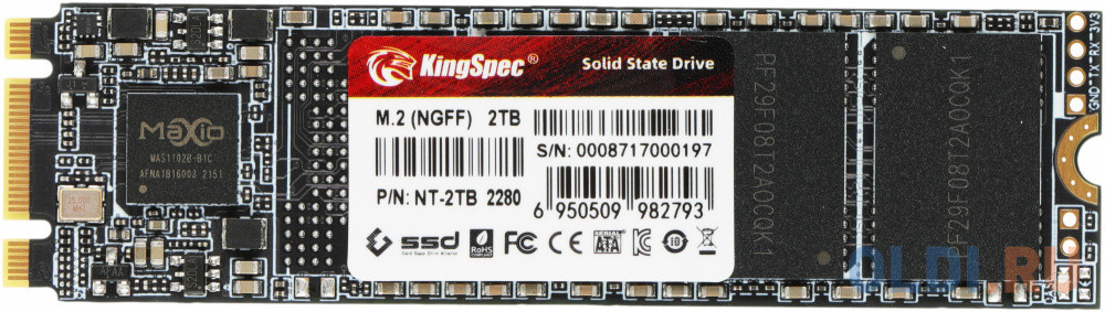 SSD накопитель Kingspec NT-2TB 2 Tb SATA-III
