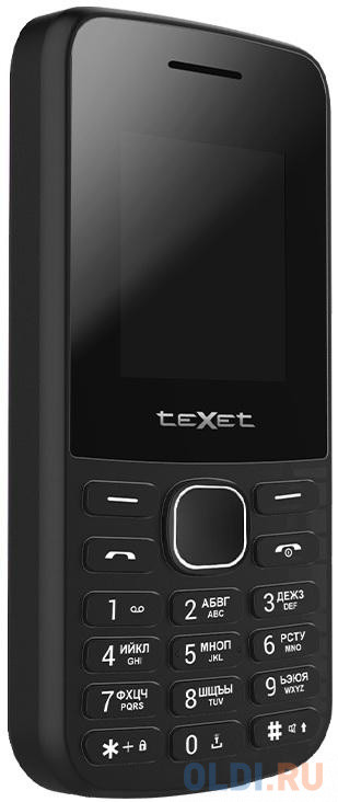 Телефон Texet TM-117 черный