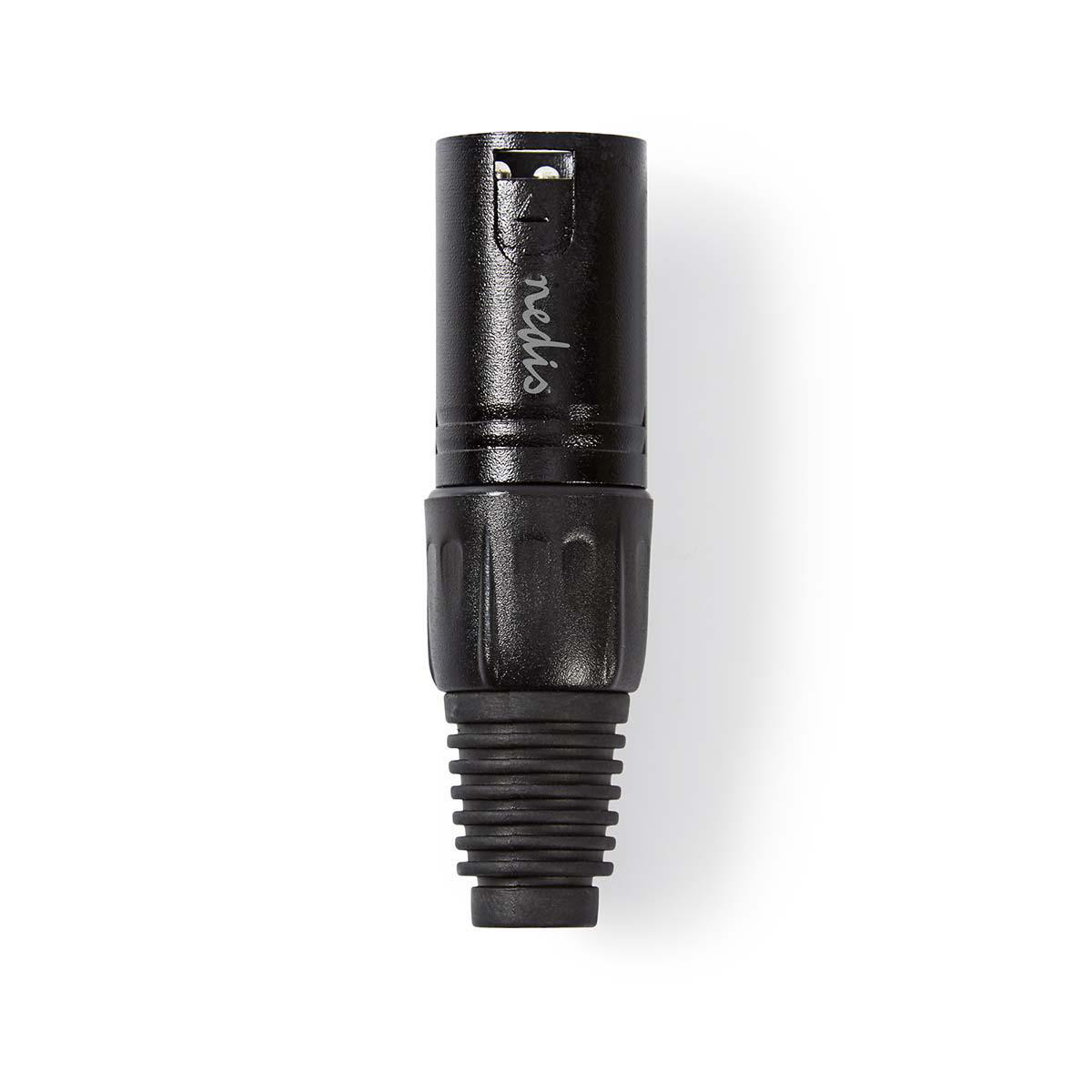 XLR-Connector | XLR 3-pins male | Zwart