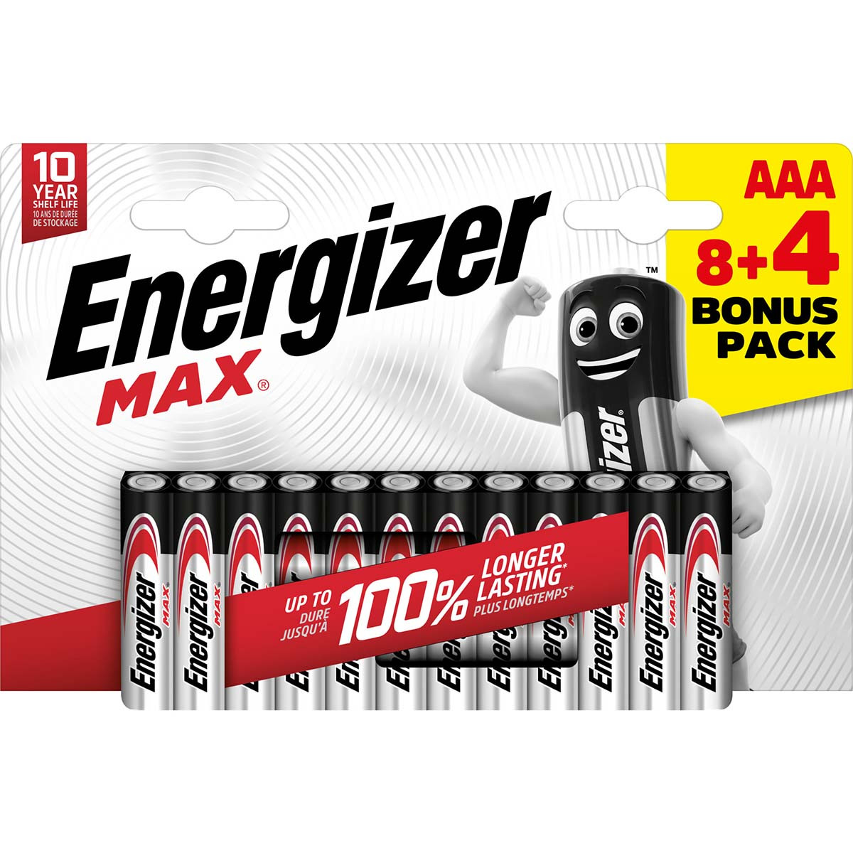 Alkaline-Batterij AAA | 1.5 V DC | 12-Blister