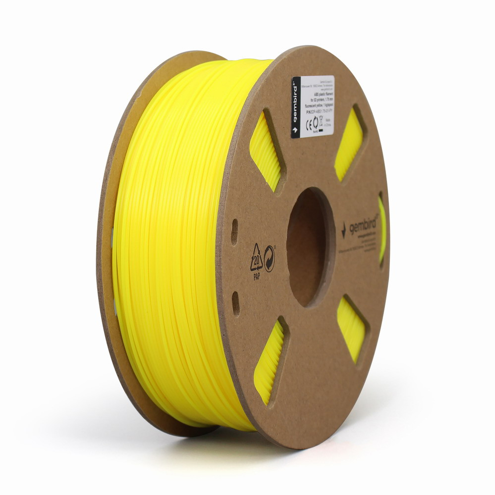 ABS Filament Fluor Geel, 1.75 mm, 1 kg