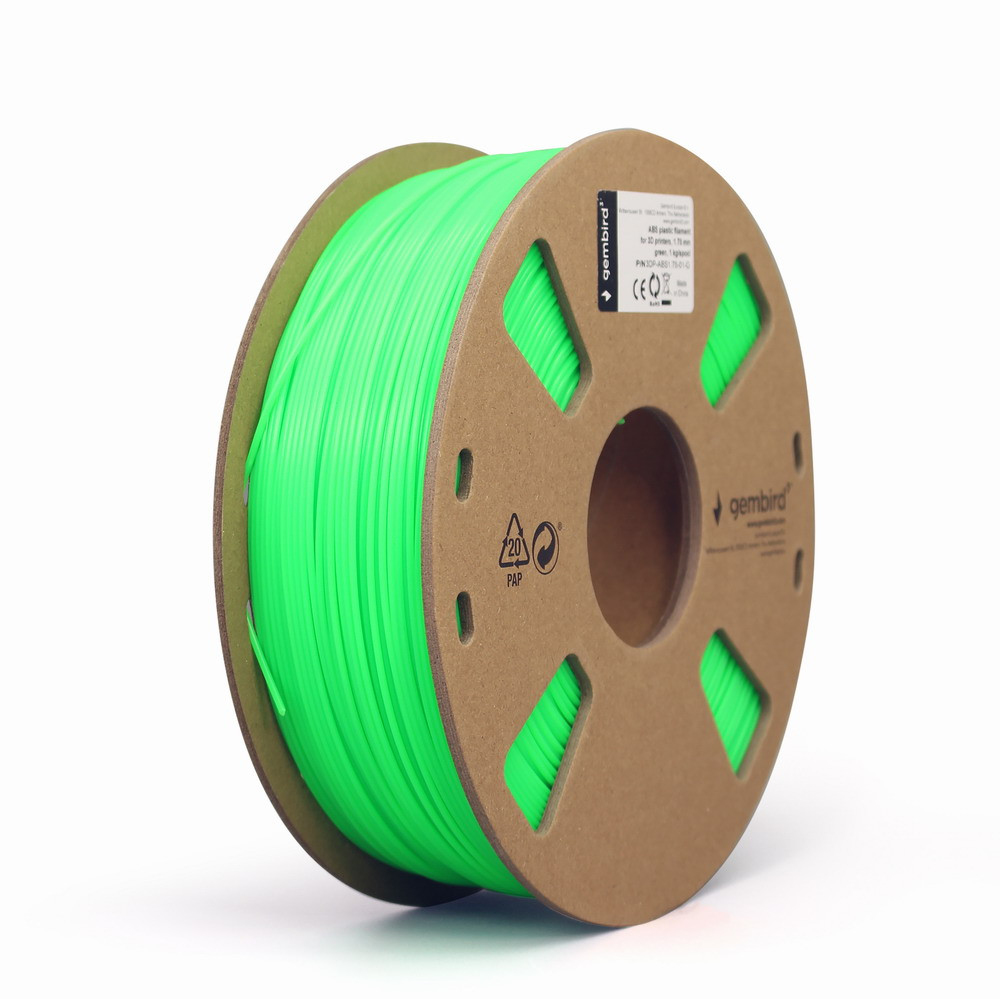 ABS Filament Groen, 1.75 mm, 1 kg