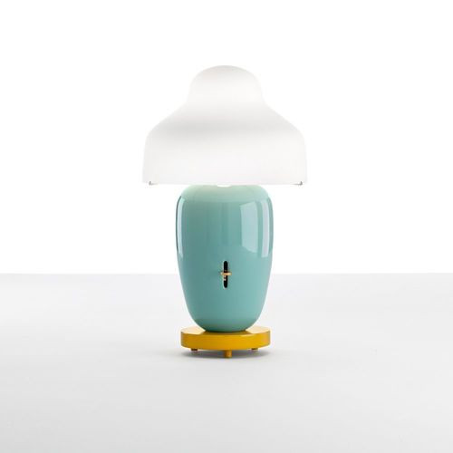 Parachilna Chinoz Tafellamp - Turquoise - Oker