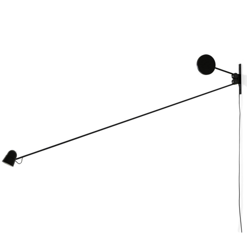 Luceplan Counterbalance Wandlamp - Zwart