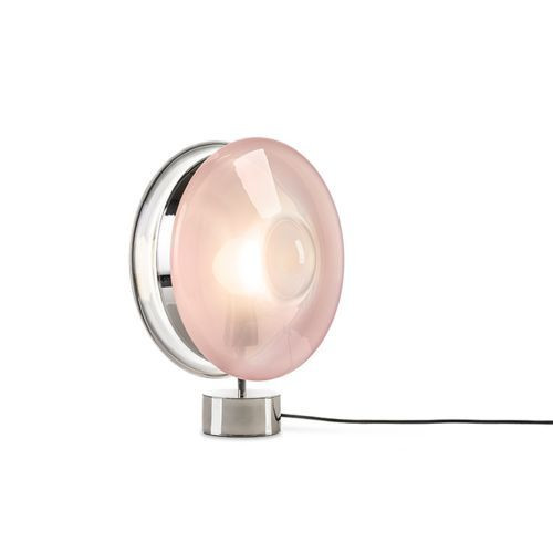 Bomma Orbital Tafellamp - Venus roze - Zilver