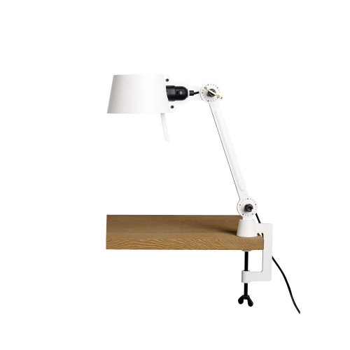 Tonone Bolt Desk 1 arm Small Bureaulamp met tafelklem - Wit