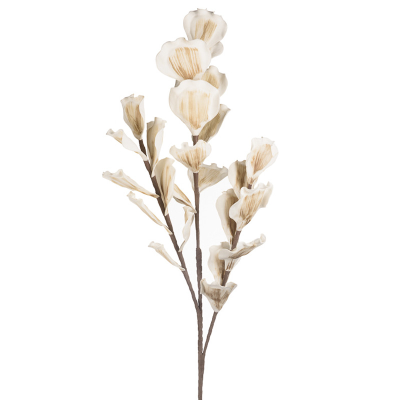 Декоративный искусственный цветок Ветвь с лепестками