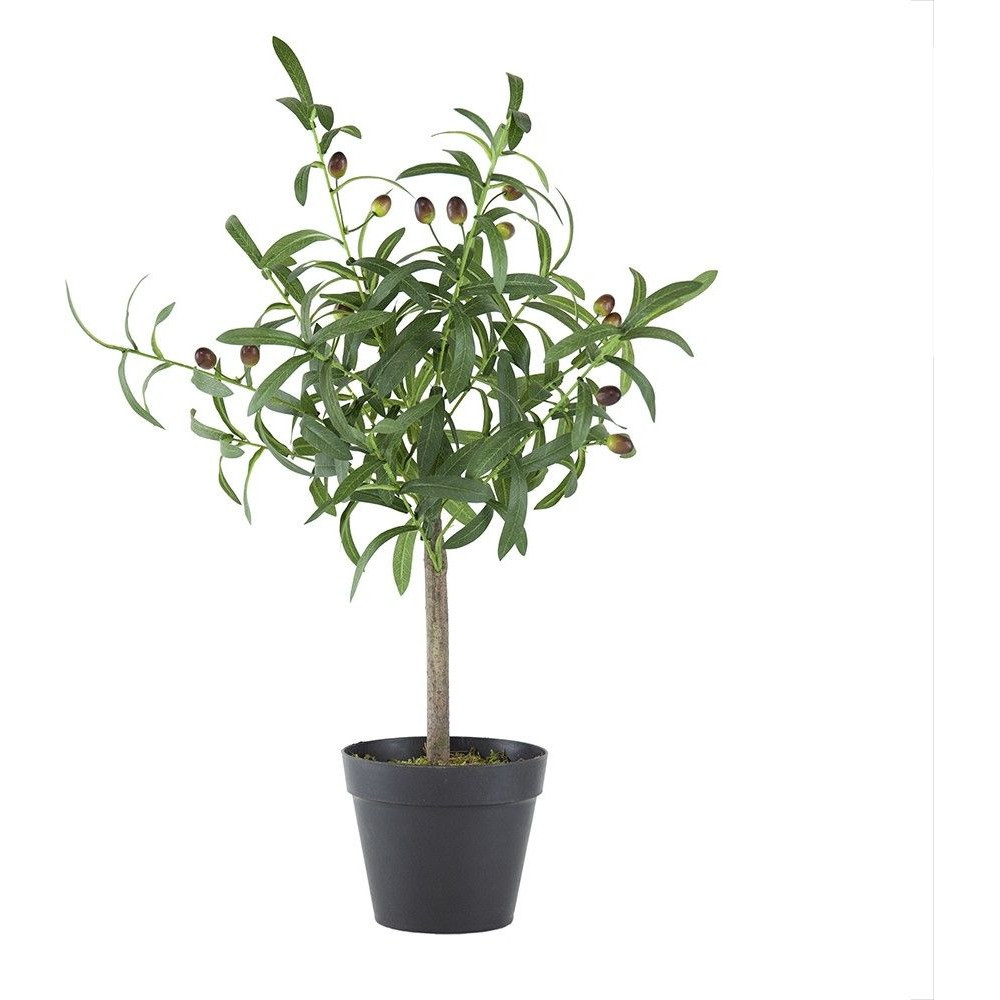 Декоративный искусственное растение Olive tree with fruits