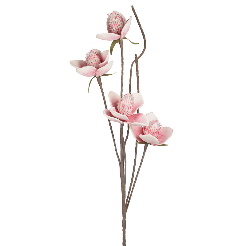 Декоративный искусственный цветок Лилия розовая
