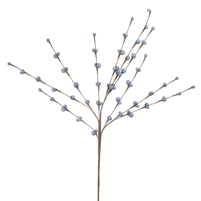 Декоративный искусственный цветок Барбарис голубой