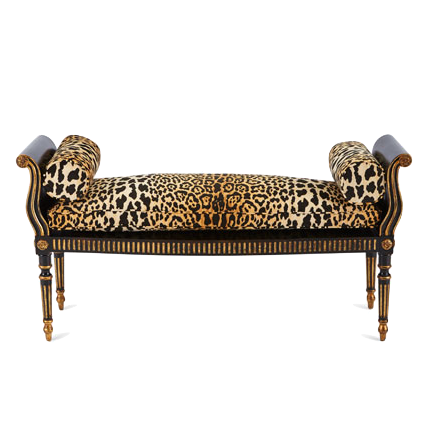 Оттоманка Attina Leopard Bench