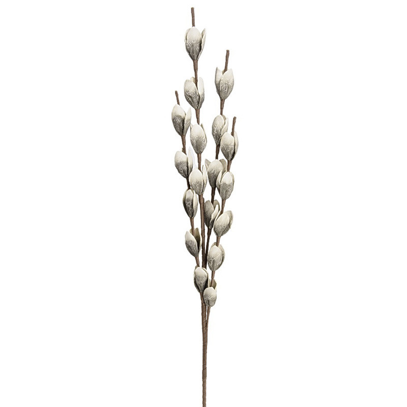 Декоративный искусственный цветок Верба зимняя