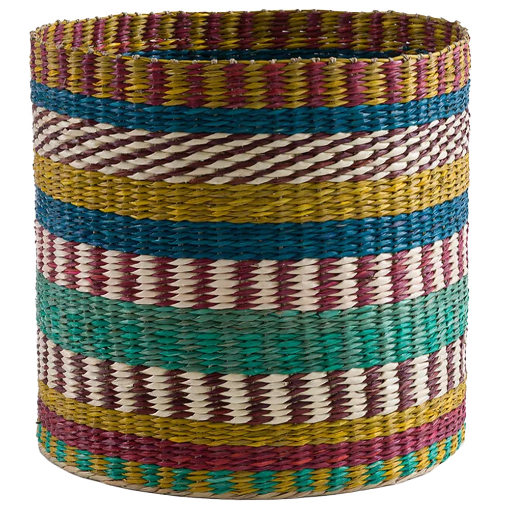 Плетеная корзина разноцветная Hediye Colorful Wicker Basket
