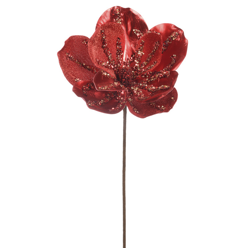 Декоративный искусственный цветок Бархатная Роза