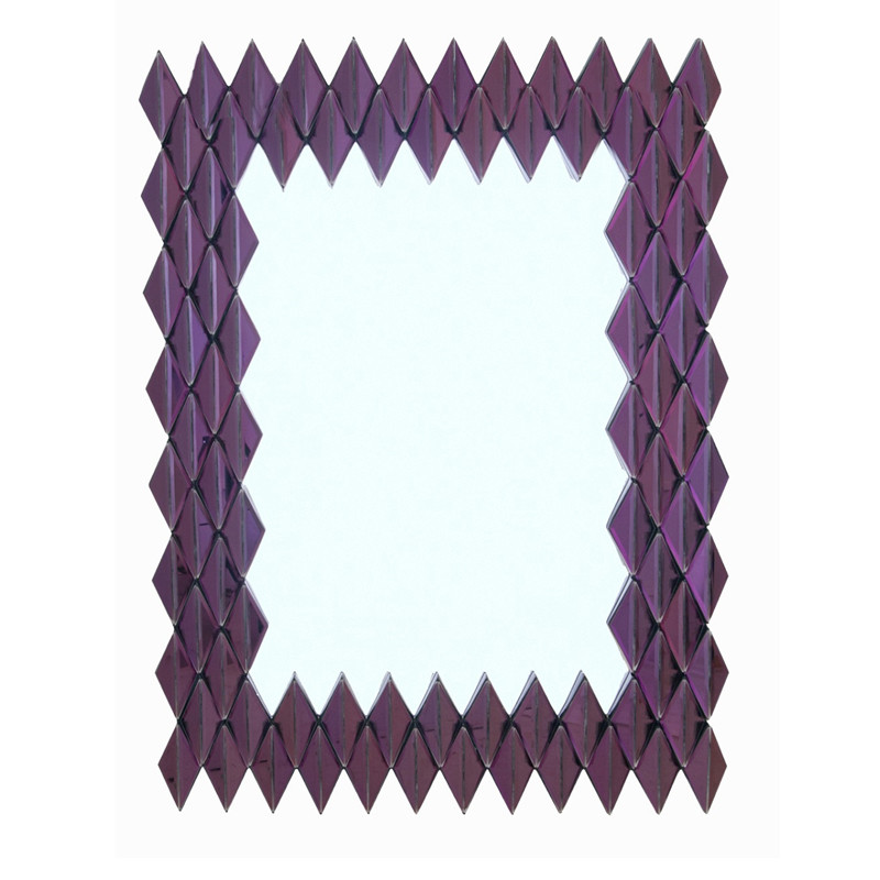 Зеркало Purple Rhombuses Mirror