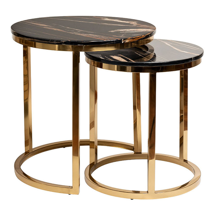 Комплект приставных столов Hewdonald Black Side Tables