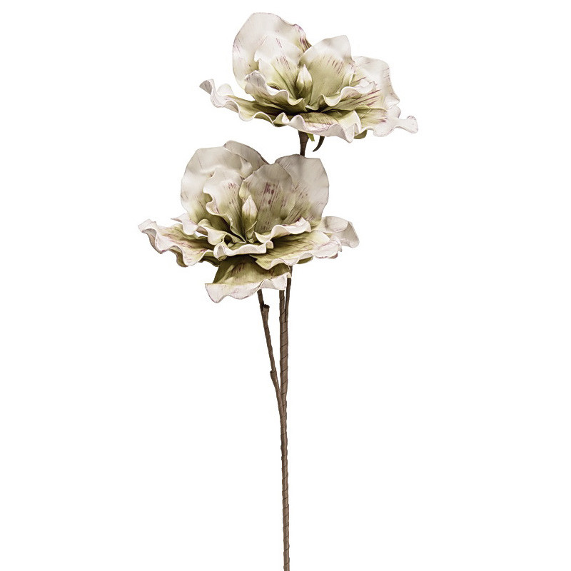 Декоративный искусственный цветок Глоксиния зимняя